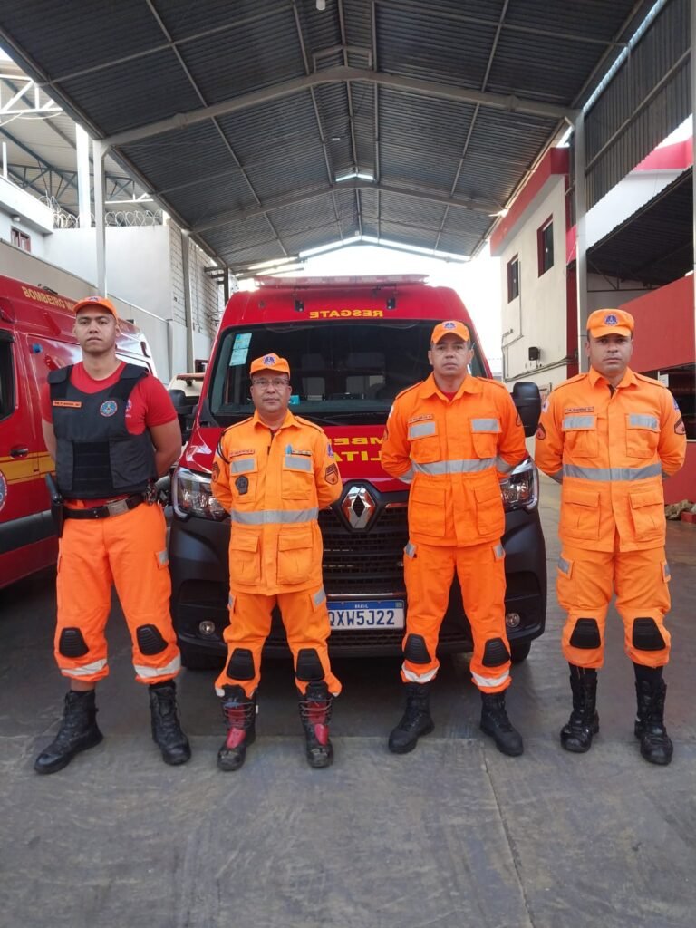 bombeiros salvam bebê em Montes Claros