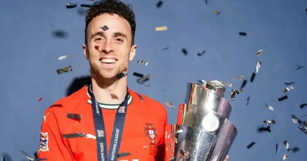 Diogo Jota morre em acidente de carro na Espanha aos 28 anos, atacante do Liverpool e da Seleção de Portugal