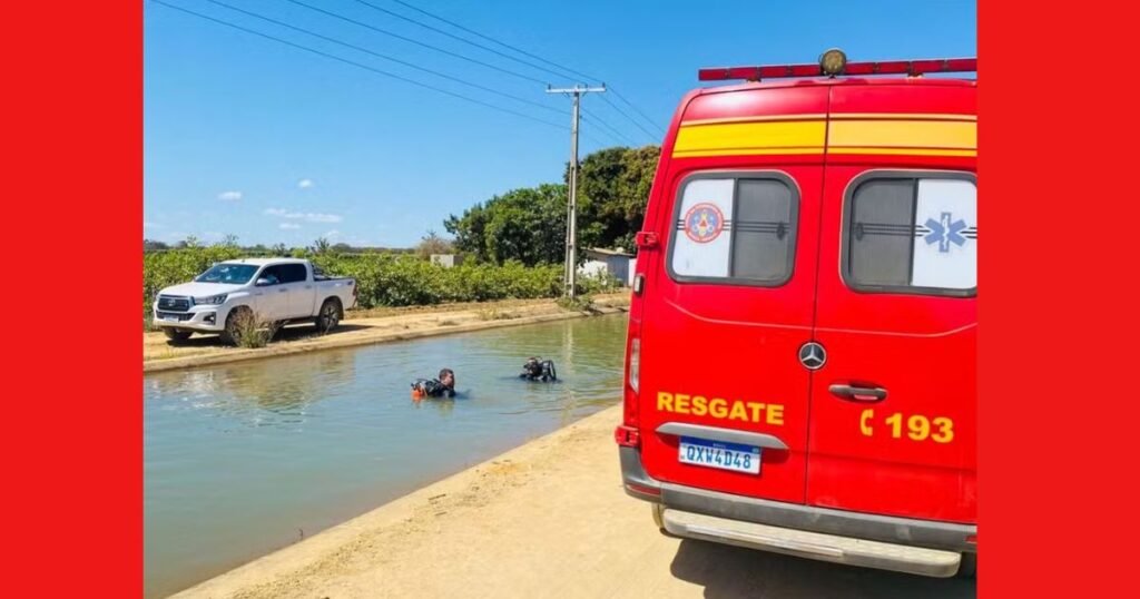 Tragédia em Jaíba: corpo de homem de 36 anos é localizado em canal de irrigação, causando comoção na comunidade local.