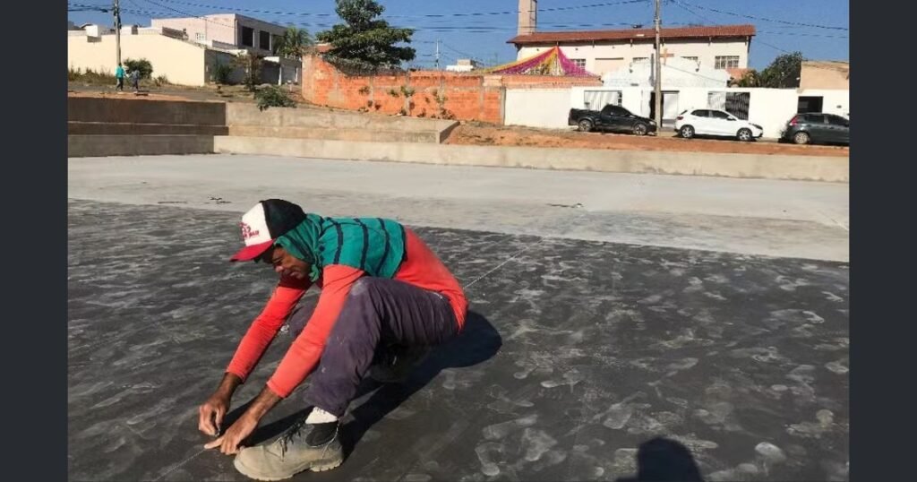 Nova praça no Bairro Alcides Rabelo em Montes Claros oferece espaço revitalizado para esportes e lazer, fortalecendo a comunidade local