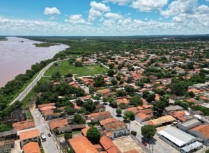 1 de 1São Francisco, no Norte de Minas Gerais — Foto: Comitê da Bacia Hidrográfica do Rio São Francisco – CBHSF