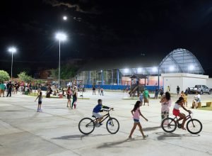 Nova praça no Bairro Alterosa atrai moradores com lazer e esporte