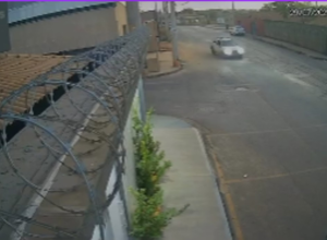 1 de 1Acidente foi no bairro Cidade Nova — Foto: Reprodução